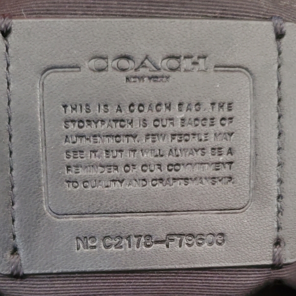 **SOLD **Large Coach Tote - Picture 5 of 5